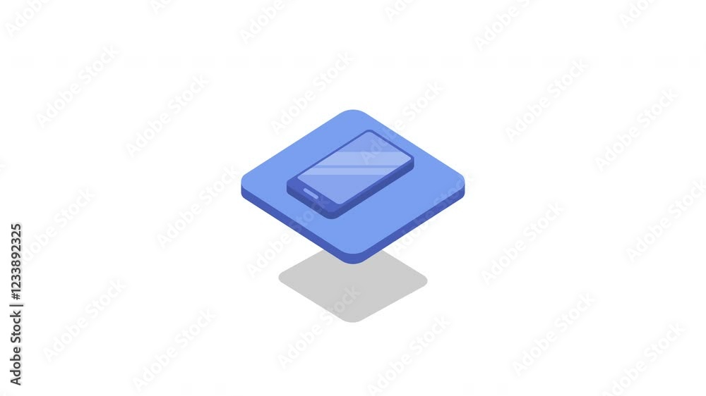 High-Tech Smartphone on Chipset Processor Animation. Perfect for 5G, AI, and Smart Device Presentations. High-Tech Smartphone on Chipset Processor Animation. Perfect for 5G, AI, and Smart Device Presentations.