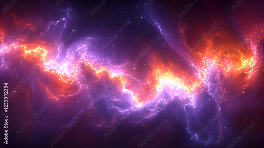 Fototapeta premium A surreal New Year's Eve fireworks display where the fireworks form into intricate, moving patterns of galaxies and nebulae across the night sky