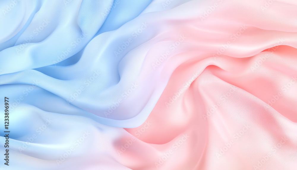 Obraz premium abstract blue background with waves