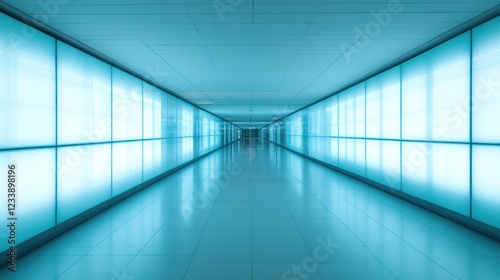 Luminous Passage: An Architectural Study of Modern Interior Design