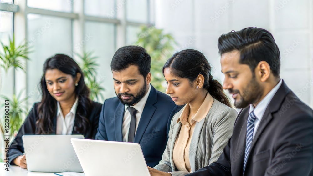 Indian HR Team Evaluating Job Applications
Indian HR Team Evaluating Job Applications