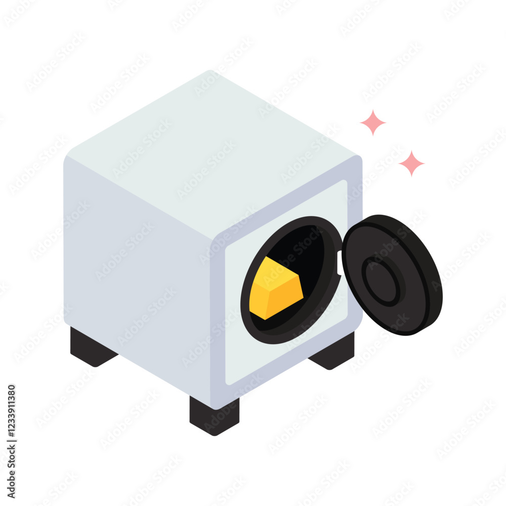 Gold Savings Vector Filled Icon style. Eps 10 File Gold Savings Vector Filled Icon style. Eps 10 File