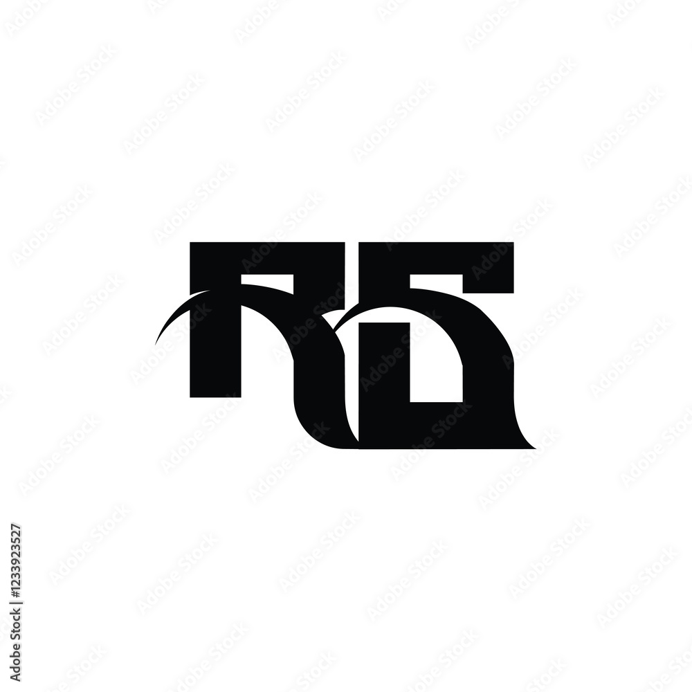 RS monogram logo design letter text name symbol monochrome logotype alphabet character simple logo RS monogram logo design letter text name symbol monochrome logotype alphabet character simple logo
