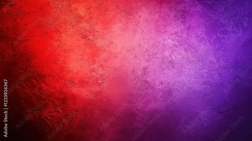 Fototapeta premium A vibrant red and purple grainy gradient background with a dynamic noise texture, perfect for eye-catching banner and poster designs.