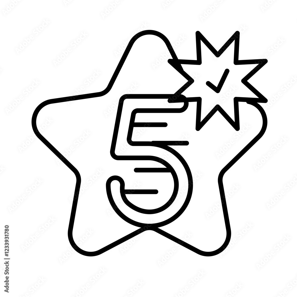 Five star class icon