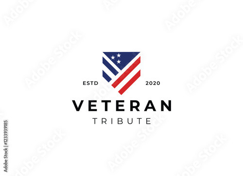Free Download Military Veteran Army Patriotic Emblem Badge Label logo design - GFXLoad