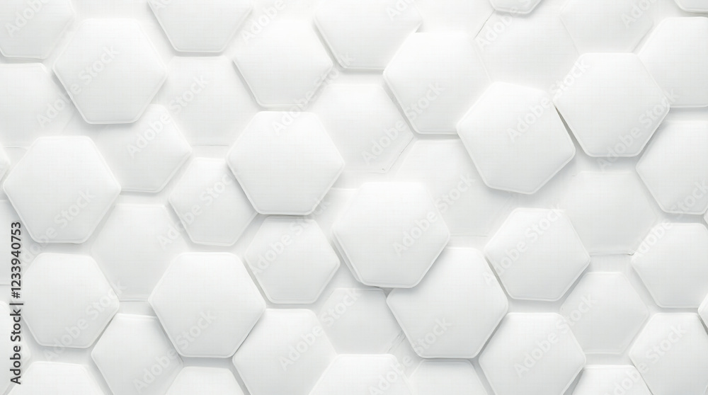 Futuristic abstract honeycomb mosaic white background. Modern futuristic wallpaper. Futuristic abstract honeycomb mosaic white background. Modern futuristic wallpaper.