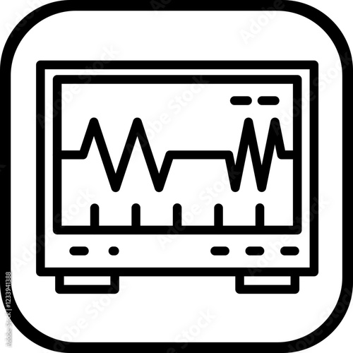 707-EKG Monitor Icon style