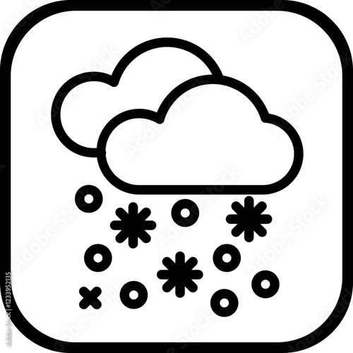Snowfall Icon Style