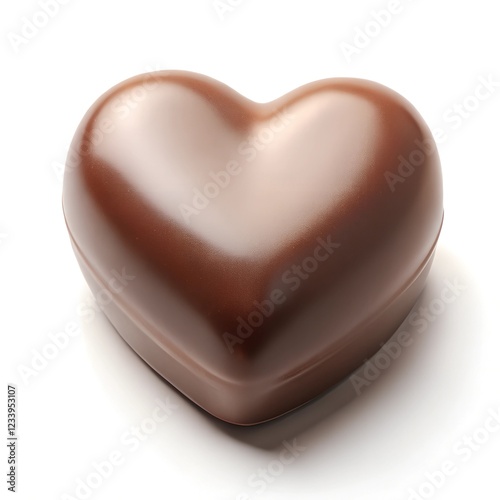 heart shaped chocolate candy