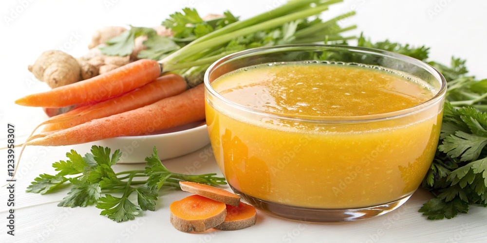 Homemade Golden Beef Bone Broth - Nutritious & Healthy Homemade Golden Beef Bone Broth - Nutritious & Healthy