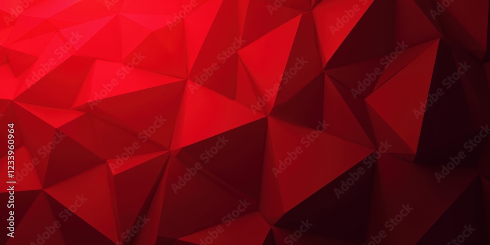 Vivid red and black backdrop with an intricate overlay of overlapping red triangles from a dramatic low angle, forming an abstract kaleidoscope effect Vivid red and black backdrop with an intricate overlay of overlapping red triangles from a dramatic low angle, forming an abstract kaleidoscope effect