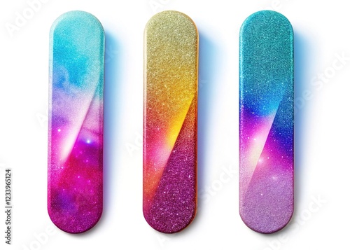 Surreal nail file grits, abstract photo textures.  Different abrasiveness levels.
