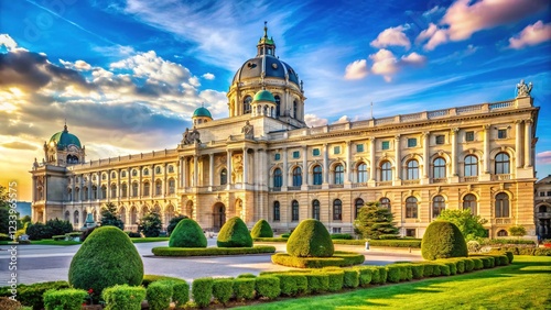 The Kunsthistorisches Museum in Vienna, Austria photo