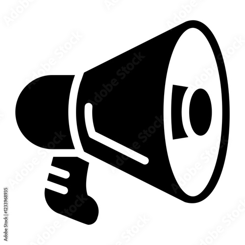 megaphone Solid icon