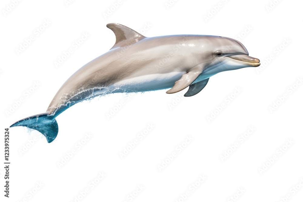 Fototapeta premium Dolphin animal mammal fish.
