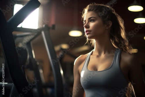 Gym exercise sports adult.