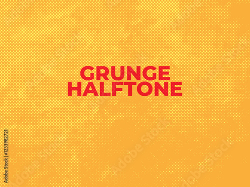 Abstract Grunge Halftone Dot Texture, Edgy Grunge Halftone Texture with Abstract Dots, Background element design