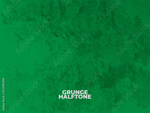 Abstract Grunge Halftone Dot Texture, Edgy Grunge Halftone Texture with Abstract Dots, Background element design