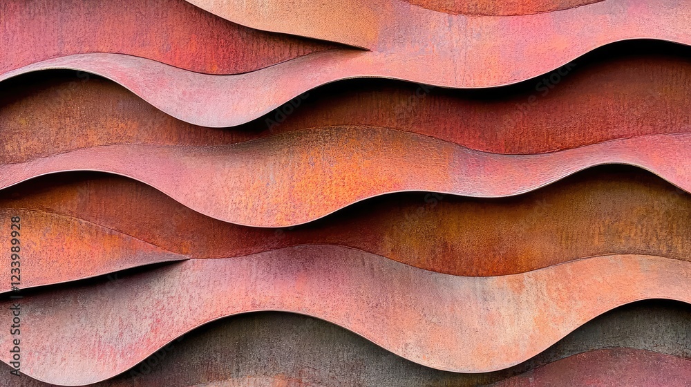Detailed shot of natural rust patterns on a weathered surface, with layers of corrosion in red and orange tones, offering space for text or graphic placement. Detailed shot of natural rust patterns on a weathered surface, with layers of corrosion in red and orange tones, offering space for text or graphic placement.