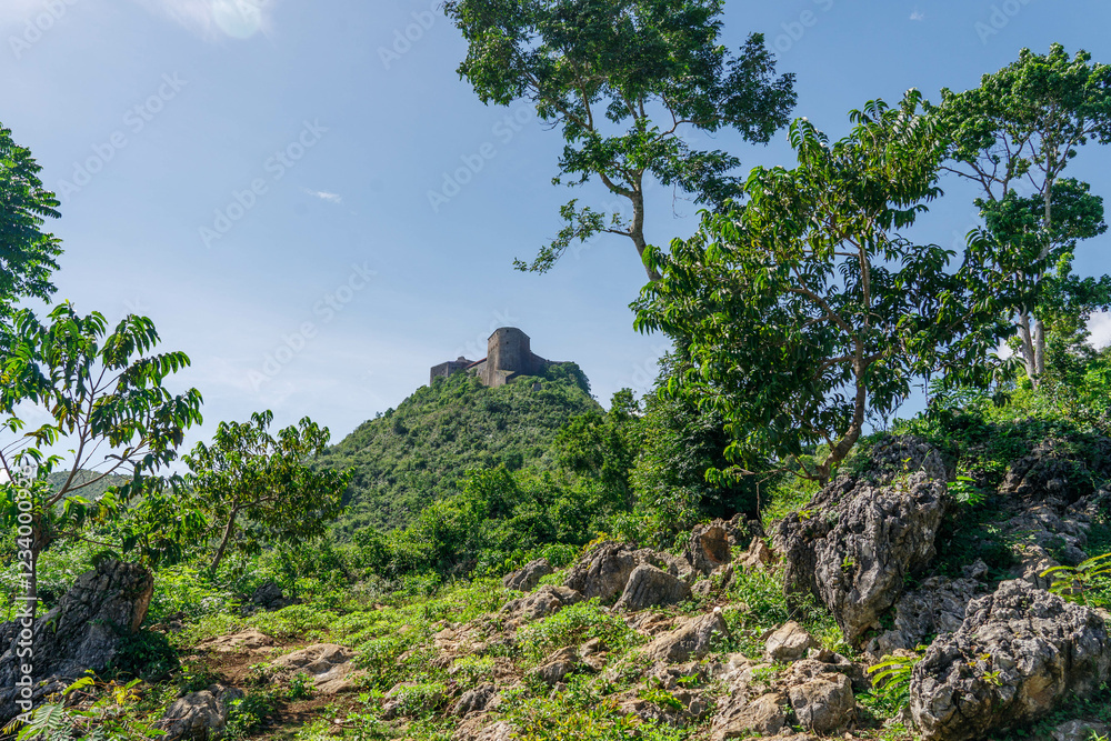 Republic of Haiti. Citadelle Laferriere. The main tourist symbol of the Republic of Haiti. Republic of Haiti. Citadelle Laferriere. The main tourist symbol of the Republic of Haiti.
