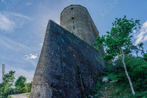 Republic of Haiti. Citadelle Laferriere. Tourist symbol of the Republic of Haiti.