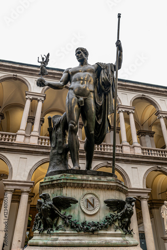 Photography Napoleon as Mars the Peacemaker is a colossal heroic nude statue by the Italian artist Antonio Canova, of Napoleon I of France in the guise of the Roman god Mars