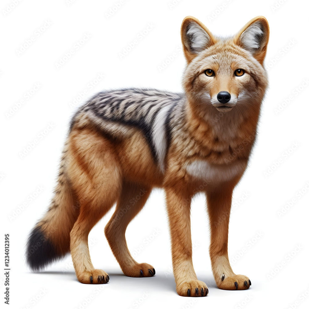 Fototapeta premium wolf isolated on white