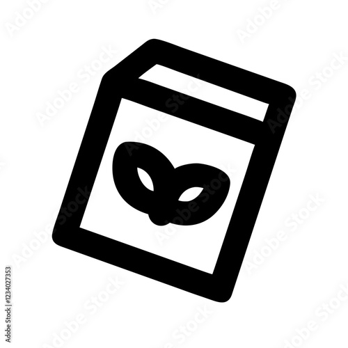 Seed Packet Vector Icon for Gardening and Planting Essentials