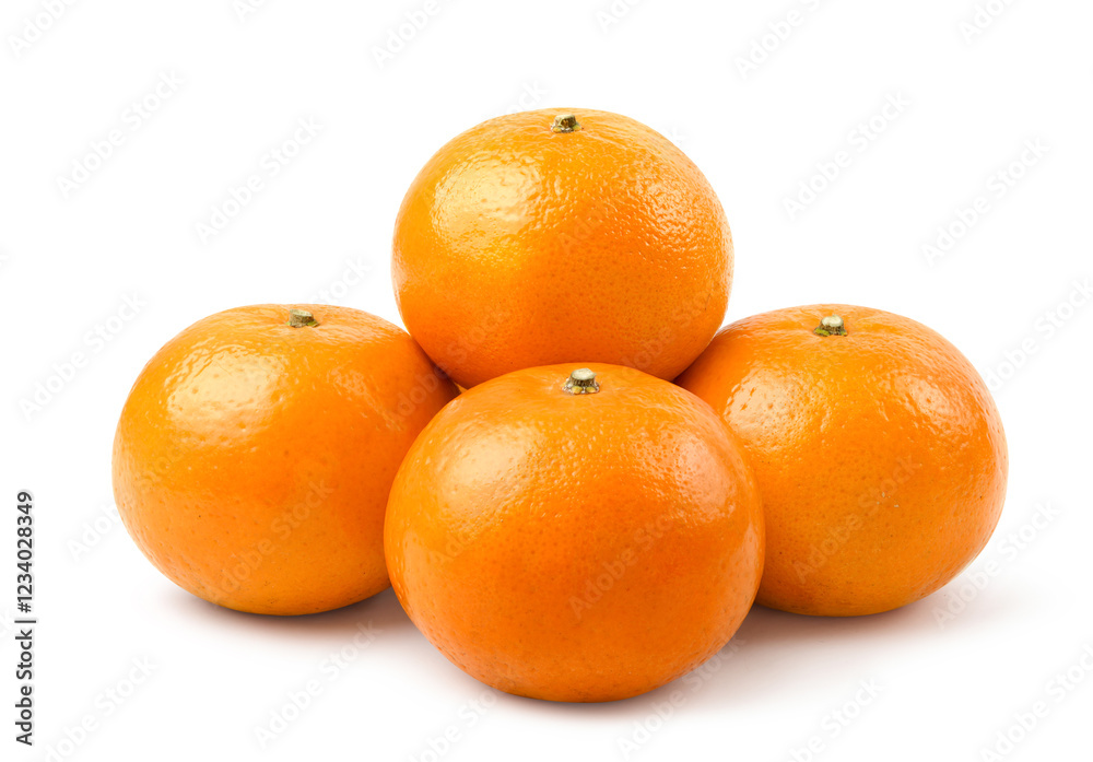 Mandarin tangerine isolate on white background. Clipping path. Mandarin tangerine isolate on white background. Clipping path.