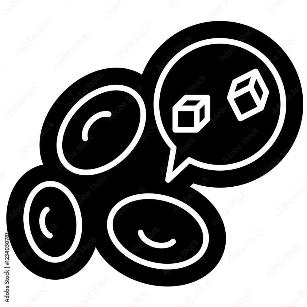 Blood Sugar icon, Diabetest test Blood Sugar icon, Diabetest test