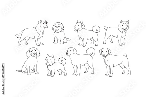 set of dogs