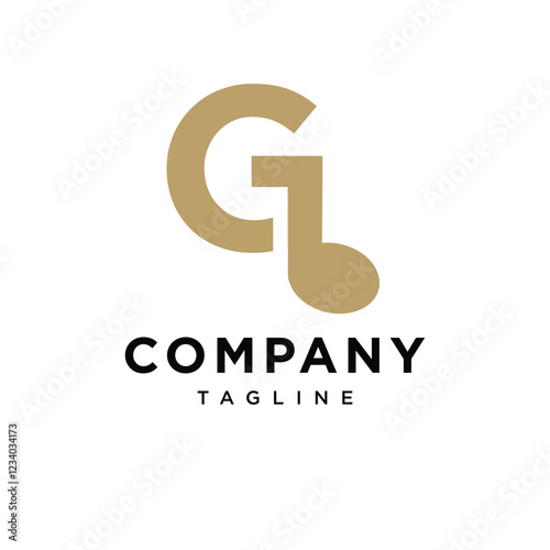 Letter G Music Note Logo Icon Vector