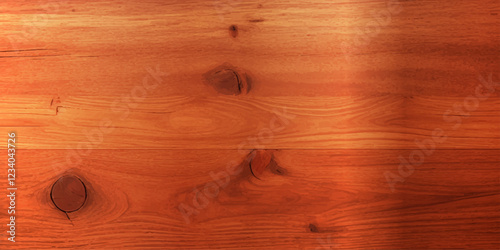"An Intimate Close-Up of High Gloss Lacquered Wood Paneling, Showcasing a Deep, Rich Brown Color with a Reflective Surface and Subtle Natural Grain Texture That Evokes a Timeless Retro Aesthetic"
