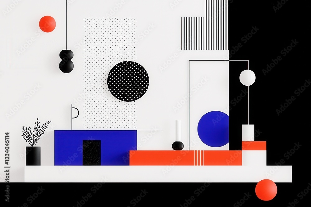 Obraz premium Corporate social responsibility abstract design modern art creative environment digital artwork