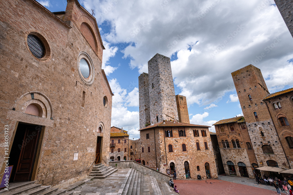 Fototapeta premium San Gimignano, Tuscany, Italy