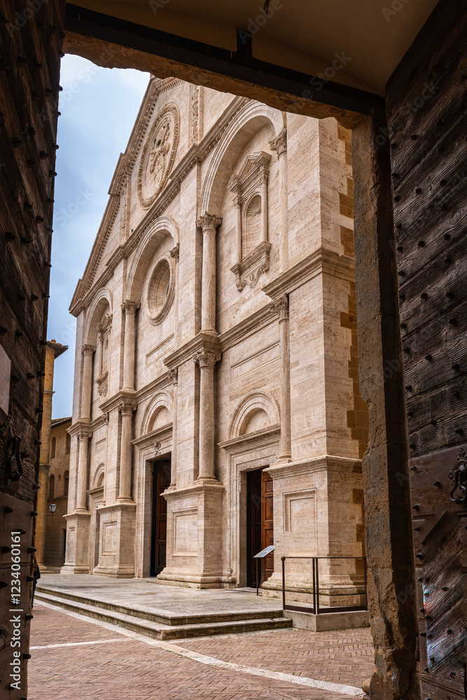 Obraz premium View of Montepulciano, Tuscany, Italy