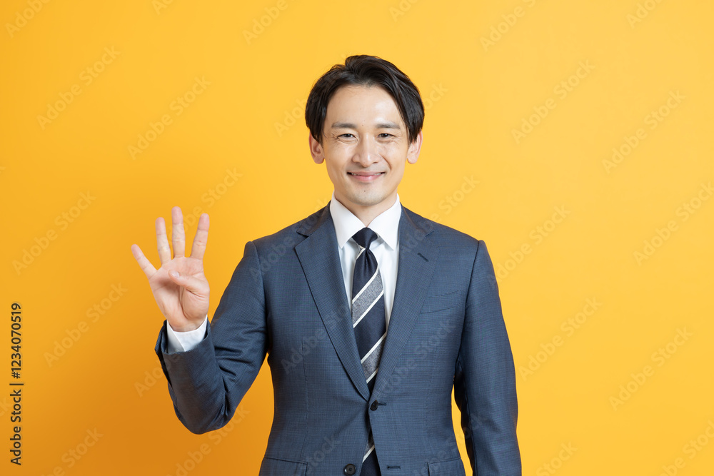若い日本人ビジネスマン 若い日本人ビジネスマン