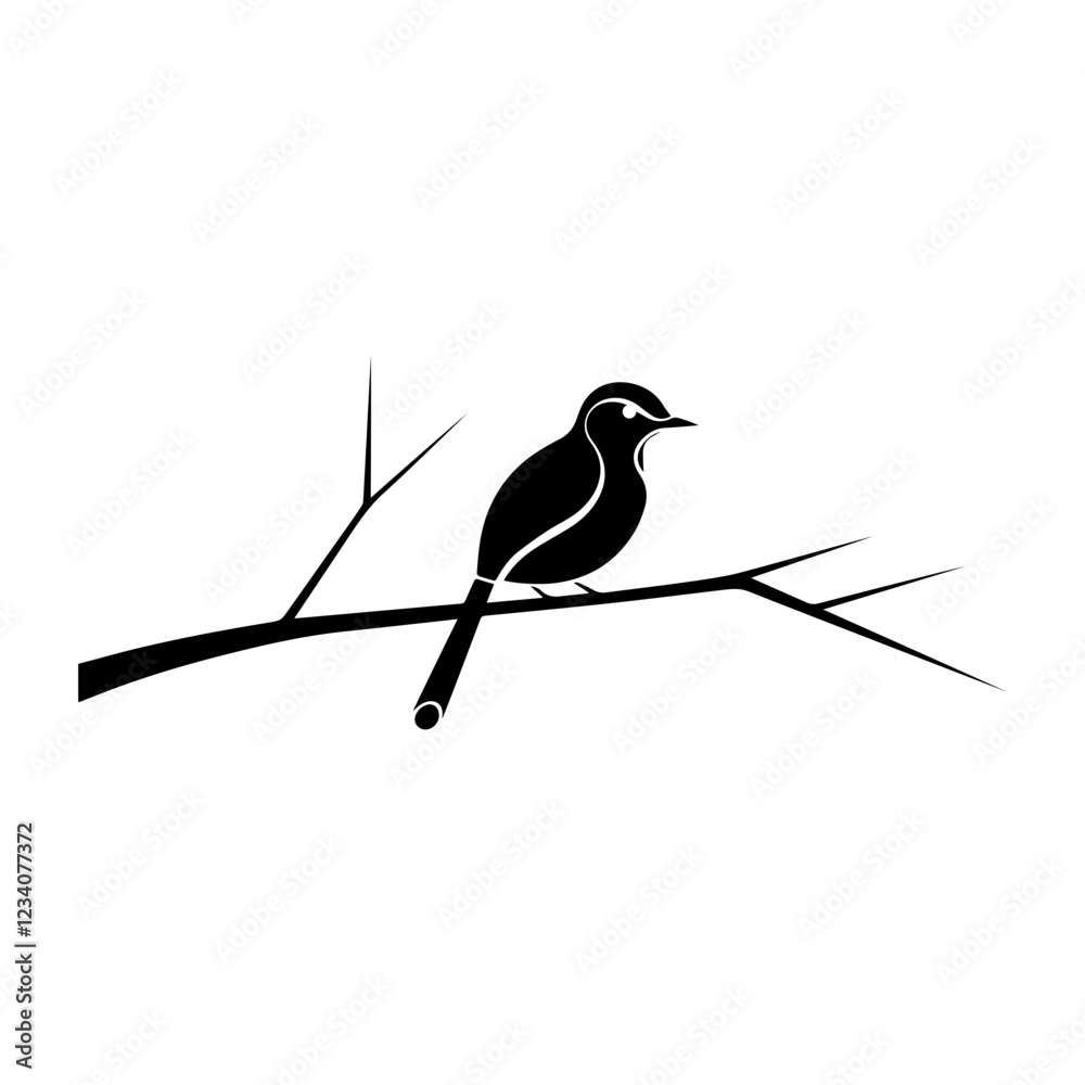 bird logo vector .Business logo concept.Black and white background. bird logo vector .Business logo concept.Black and white background.