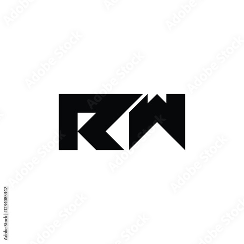RW monogram logo design letter text name symbol monochrome logotype alphabet character simple logo Free Download RW monogram logo design letter text name symbol monochrome logotype alphabet character simple logo - GFXLoad