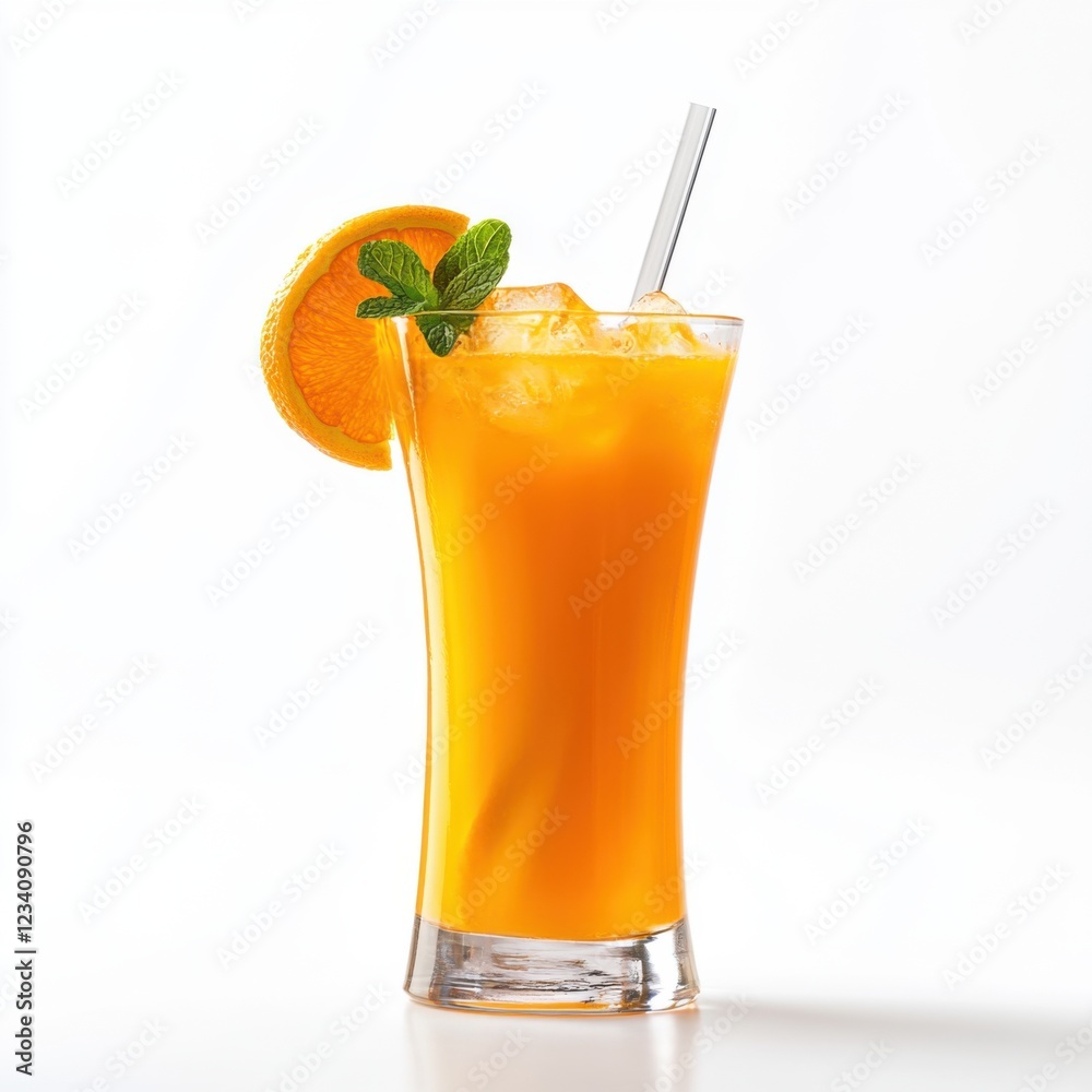 orange juice with carrot