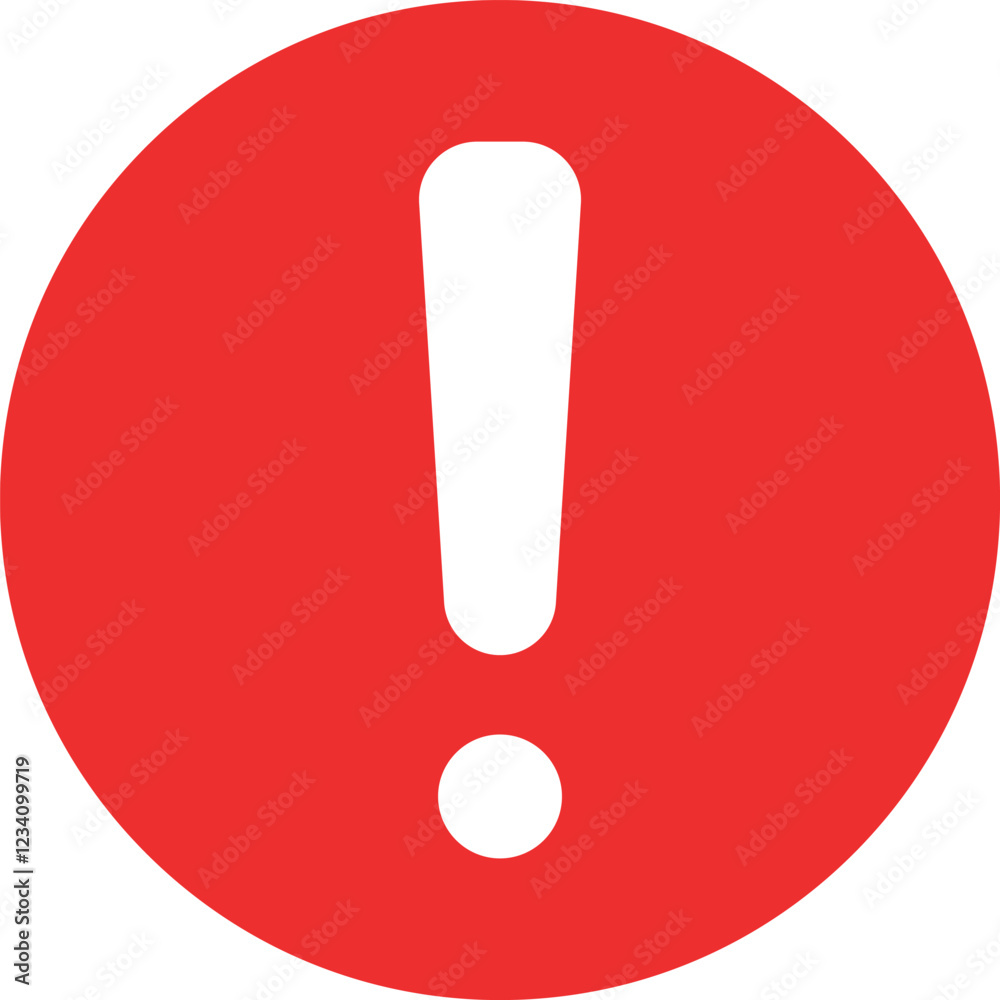Caution and attention icon set. danger and warning icon symbol collection , red exclamation mark icon sign in flat style. vector illustration Caution and attention icon set. danger and warning icon symbol collection , red exclamation mark icon sign in flat style. vector illustration
