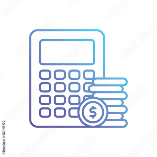 Calculator vector icon