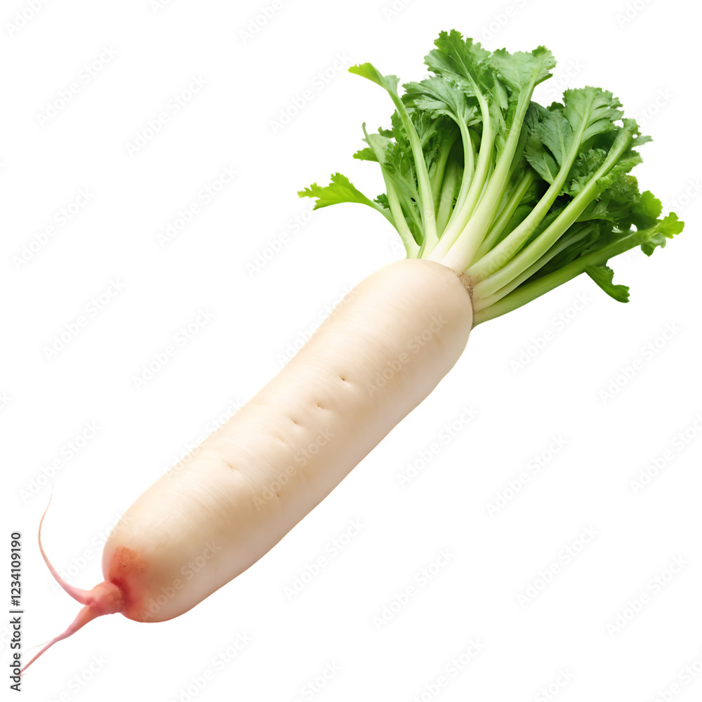 Daikon image with transparent background Daikon image with transparent background