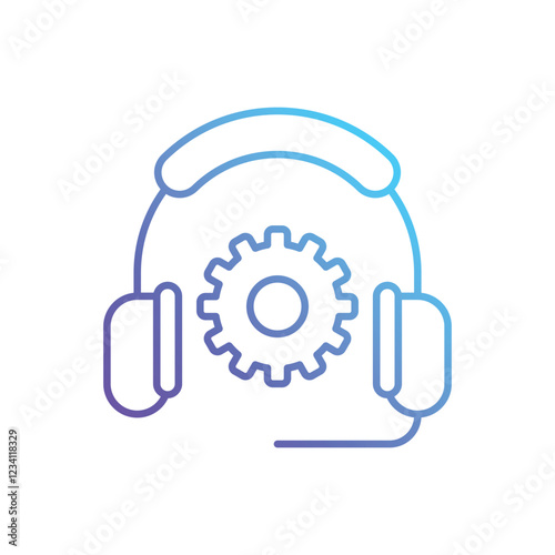 Technical Support vector icon