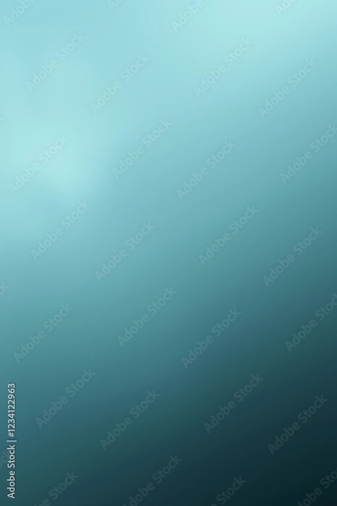 Obraz premium Serene Muted Teal and Gray Gradient Background with Soft Texture