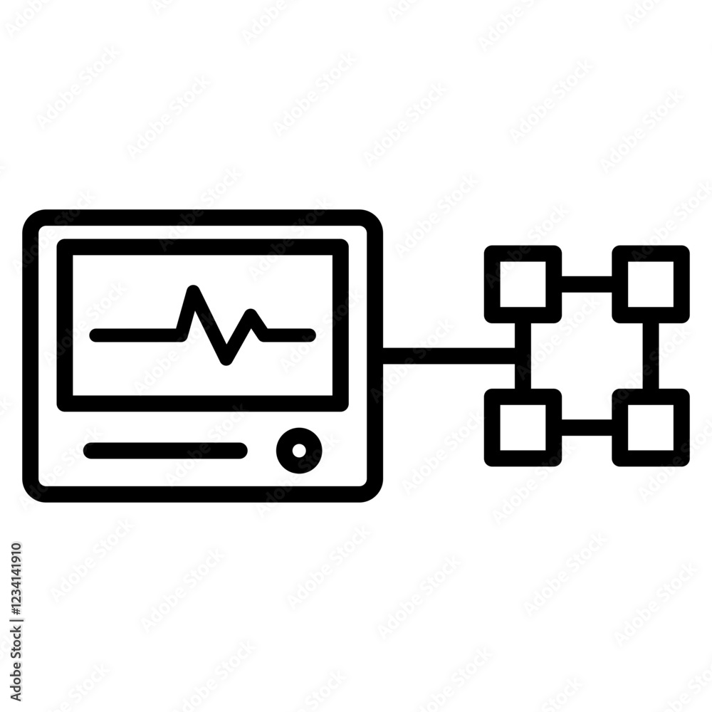 electromyography icon electromyography icon
