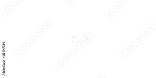A simple, minimalistic logo of an E with the letters 