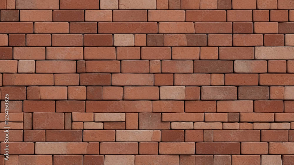 Fototapeta premium Red Brick Material Texture for Restoring Historical Buildings and Outdoor Design Projects