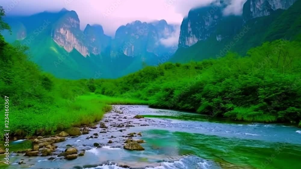 Soothing Water Stream & Rolling Green Forest Hills 4K Ultra HD Footage
Soothing Water Stream & Rolling Green Forest Hills 4K Ultra HD Footage